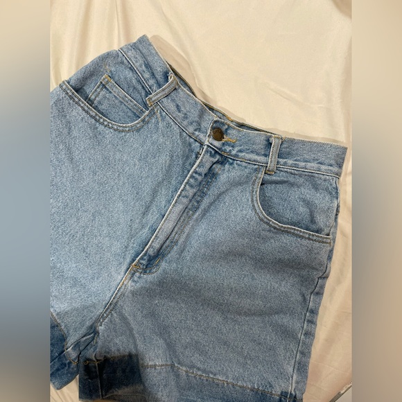 High waisted jean shorts - Picture 1 of 4